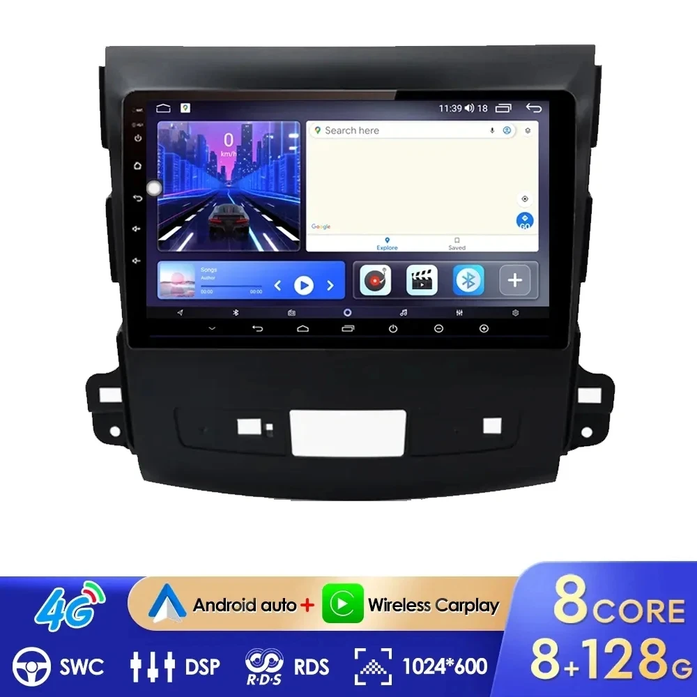 9-дюймовый Android 15 автомобильный радиоприемник мультимедийный плеер для Mitsubishi Outlander 2005-2011 Carplay 2din авторадио навигация GPS 2din
9-дюймовый Android 15 автомобильный радиоприемник мультимедийный плеер для Mitsubishi Outlander 2005-2011 Carplay 2din авторадио навигация GPS 2din