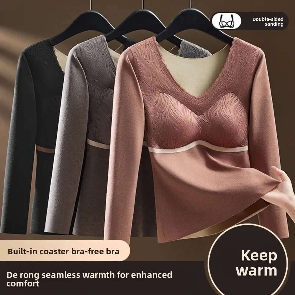Large Size Women Thermal Clothes Warm Tops U Round Neck Thermal Underwear Lingerie Feel Heating Warmth Long Tops Girls Female
Large Size Women Thermal Clothes Warm Tops U Round Neck Thermal Underwear Lingerie Feel Heating Warmth Long Tops Girls Female