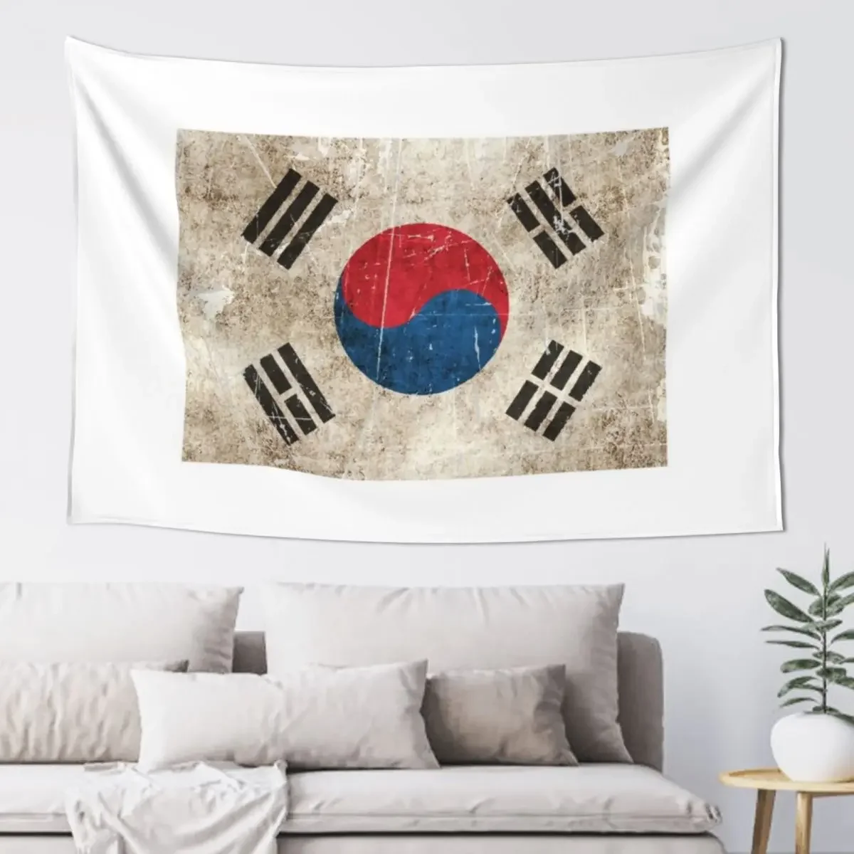 Vintage Aged and Scratched South Korean Flag Tapestry Home Decorations Decoration For Rooms Tapestry
Vintage Aged and Scratched South Korean Flag Tapestry Home Decorations Decoration For Rooms Tapestry