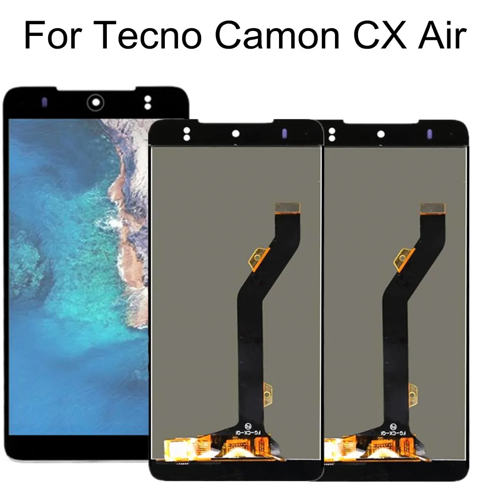 5.5 LCD For Tecno Camon CX Air LCD Display Touch Screen Digitizer Assembly Replacement
5.5 LCD For Tecno Camon CX Air LCD Display Touch Screen Digitizer Assembly Replacement