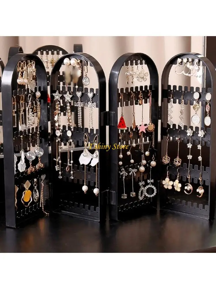 N58F Space Efficient Earring Stand Sturdy Plastic Earring Exhibition Rack Display Holder For Professional And Use
N58F Space Efficient Earring Stand Sturdy Plastic Earring Exhibition Rack Display Holder For Professional And Use