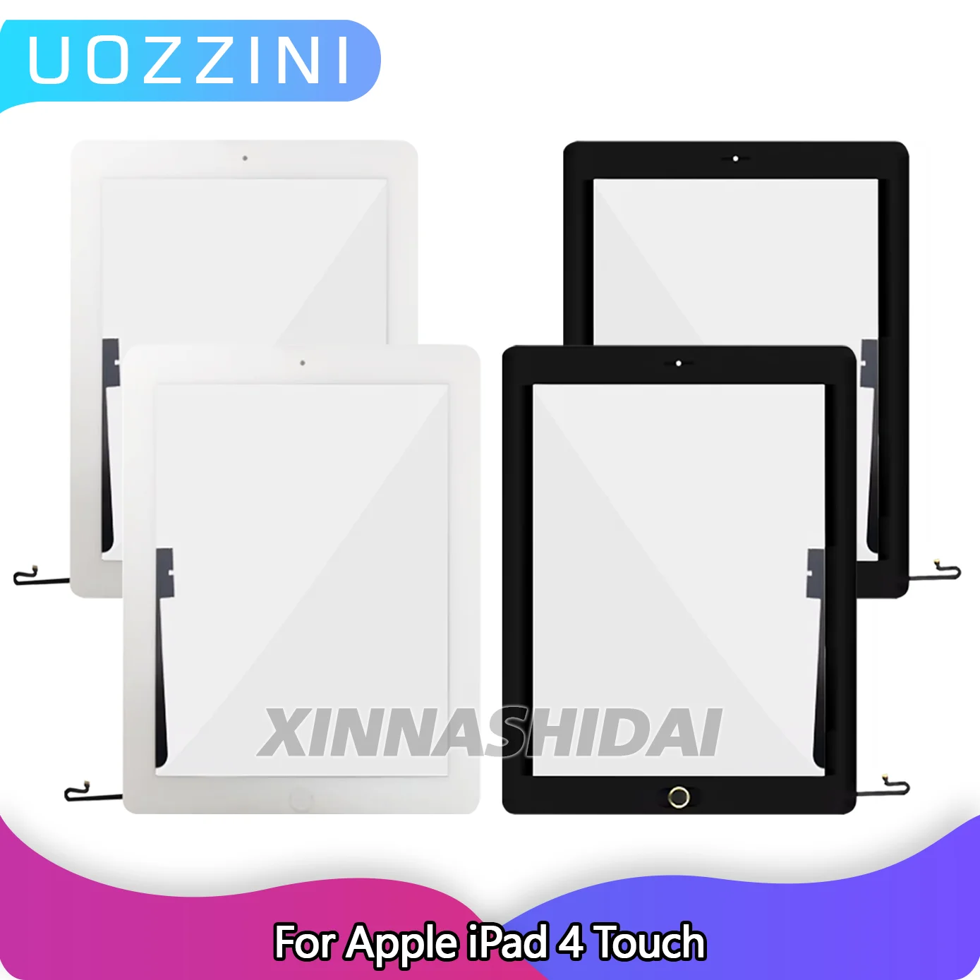 Для iPad 4, сенсорный экран 4-го поколения A1458 A1459 A1460 9,7 дюйма, дигитайзер сенсорного экрана, передняя стеклянная панель, замена с кнопкой ключа
Для iPad 4, сенсорный экран 4-го поколения A1458 A1459 A1460 9,7 дюйма, дигитайзер сенсорного экрана, передняя стеклянная панель, замена с кнопкой ключа