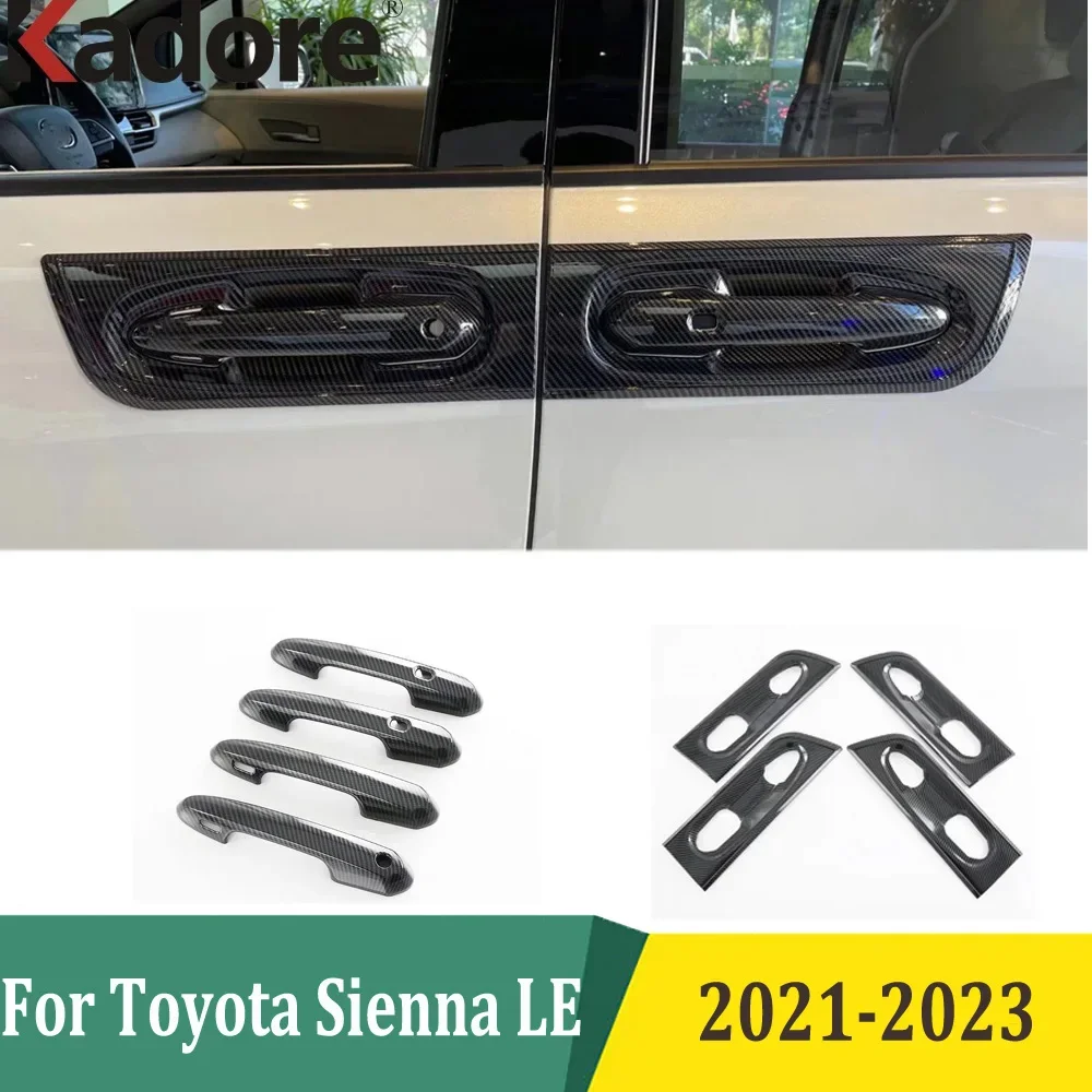 For Toyota Sienna /Sienna LE 2021 2022 2023 Chrome Side Door Handle Bowl Cover Trim Styling Car Accessories
For Toyota Sienna /Sienna LE 2021 2022 2023 Chrome Side Door Handle Bowl Cover Trim Styling Car Accessories