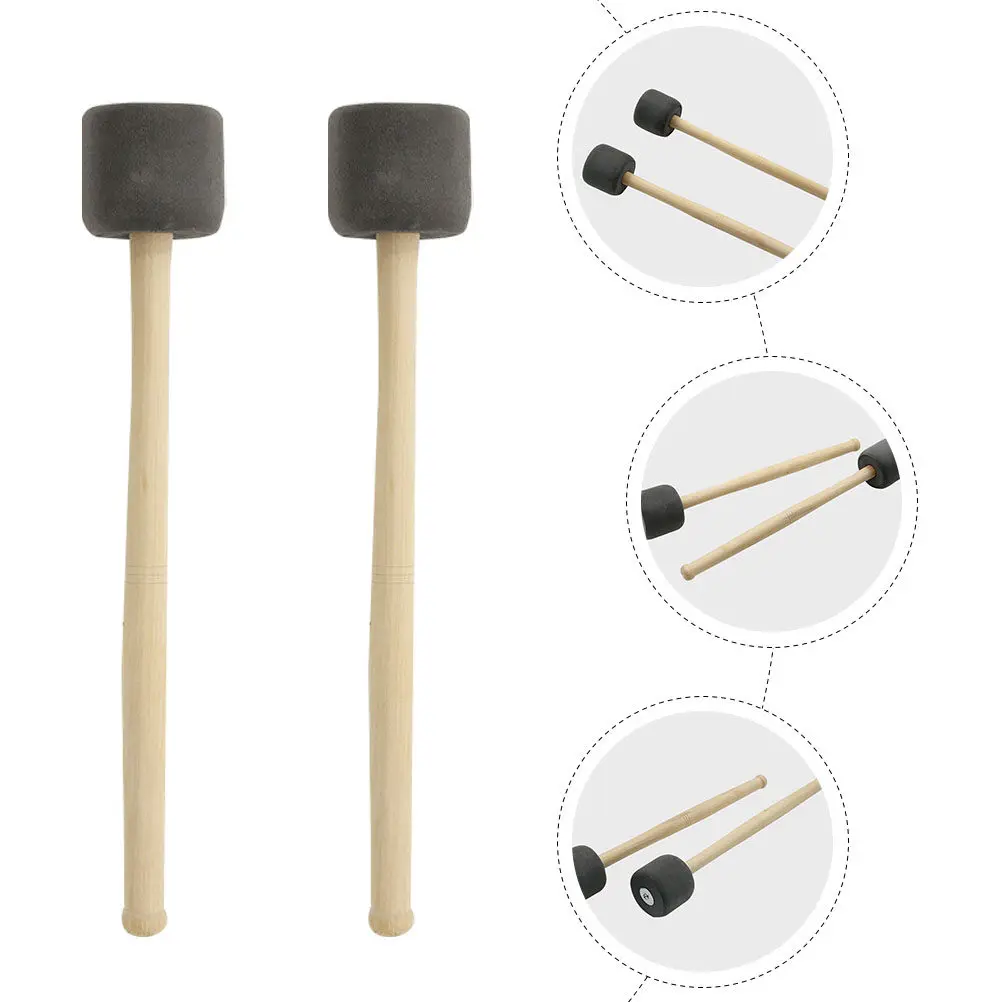 2Pcs Drumstick Wood Handle Bass Drum Hammer Lightweight Professional Percussion Instrument Accessories Suitable for Students
2Pcs Drumstick Wood Handle Bass Drum Hammer Lightweight Professional Percussion Instrument Accessories Suitable for Students