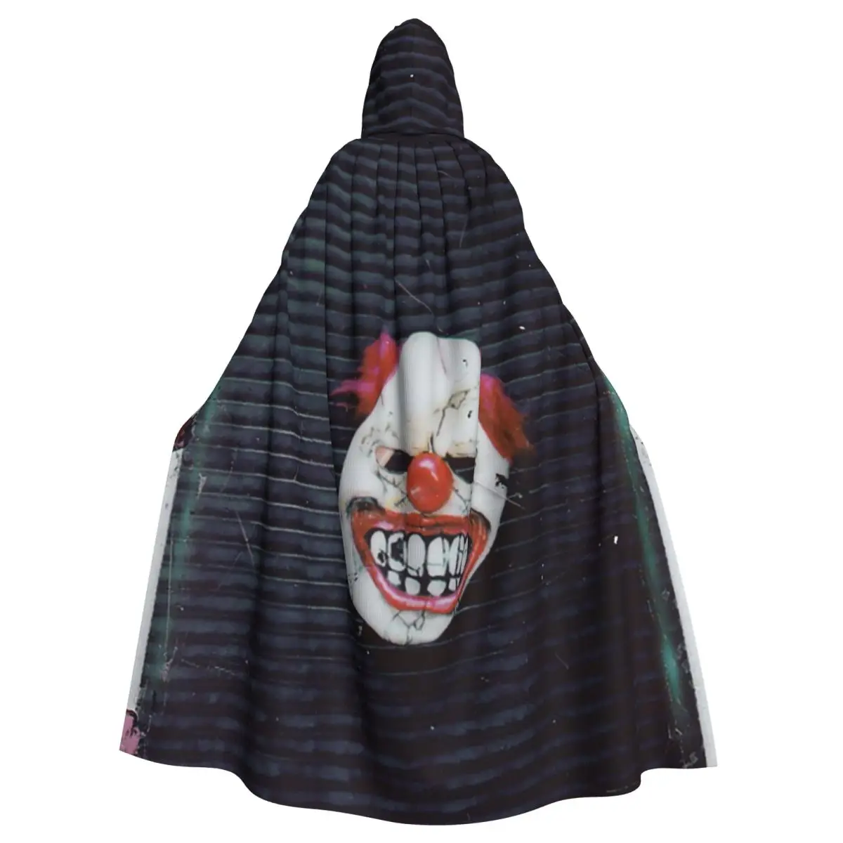 Scary Clown Mask Cloak for Halloween Horror Party Unisex Adult Cloak with Hood Long Witch Costume Cosplay
Scary Clown Mask Cloak for Halloween Horror Party Unisex Adult Cloak with Hood Long Witch Costume Cosplay