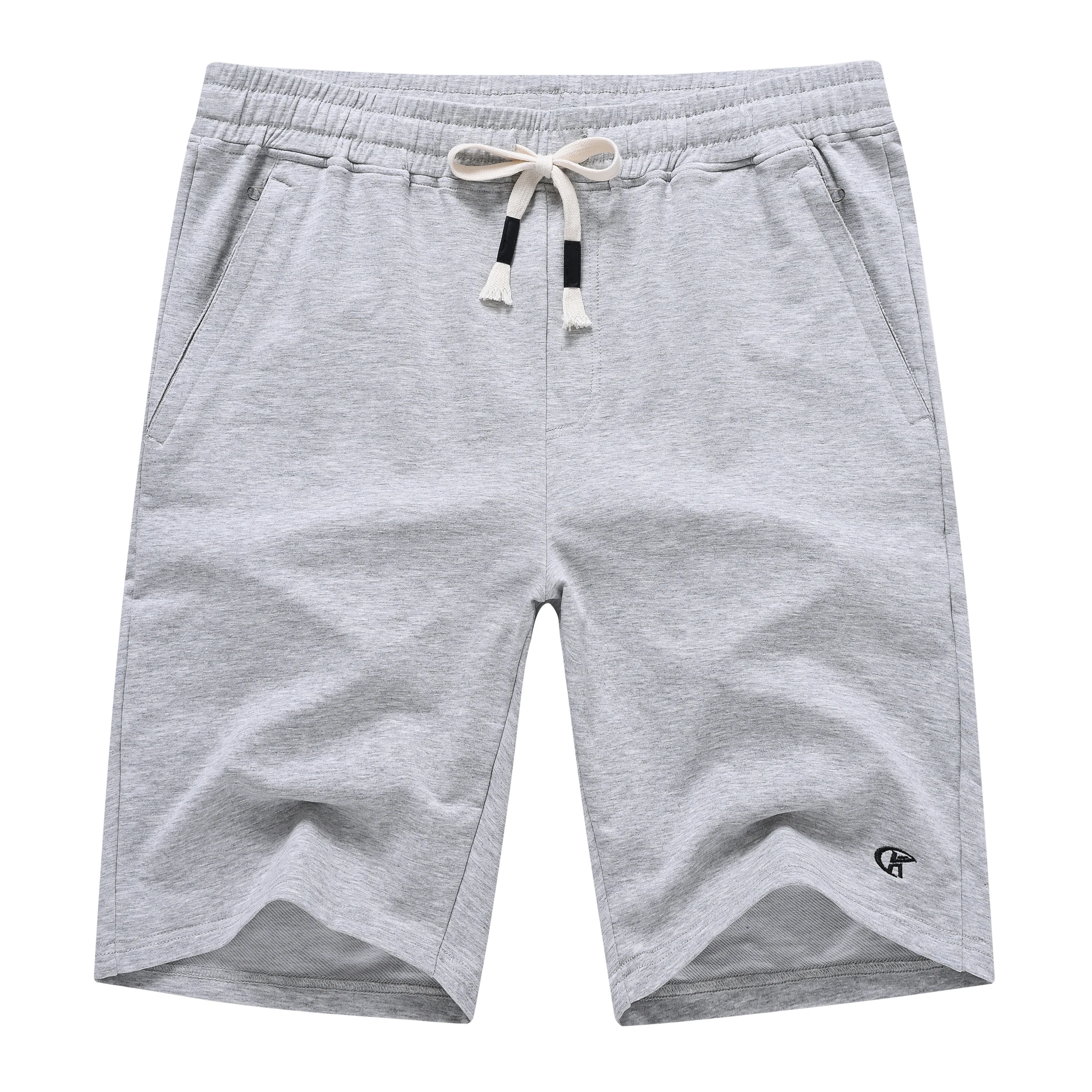 Men Casual Solid Color Knit Shorts, Summer Breathable Cotton Drawstring Summer Athletic Shorts with Zipper Pockets
Men Casual Solid Color Knit Shorts, Summer Breathable Cotton Drawstring Summer Athletic Shorts with Zipper Pockets