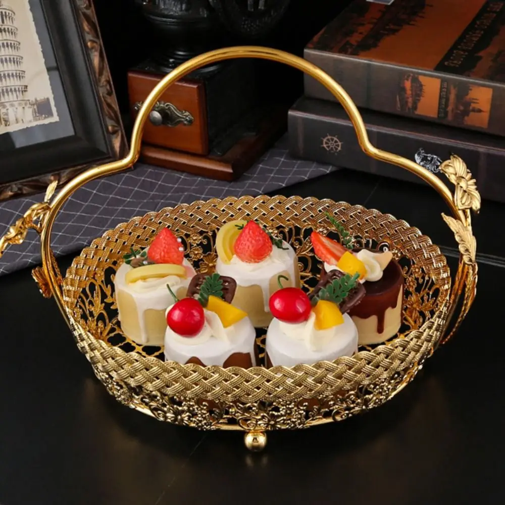 Desktop Ornament Metal Fruit Basket Creative Iron Art Pastry Tray Exquisite Multi-Function Storage Plate Household
Desktop Ornament Metal Fruit Basket Creative Iron Art Pastry Tray Exquisite Multi-Function Storage Plate Household