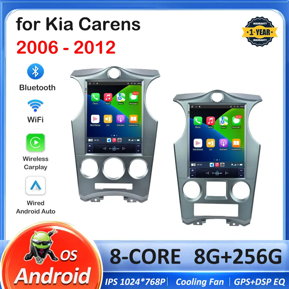 Bluetooth Car Radio for Kia Carens 2006 2007 2008 2009 - 2012 Video Player DSP Stereo IPS Touch Screen Accessories Head Unit GPS
Bluetooth Car Radio for Kia Carens 2006 2007 2008 2009 - 2012 Video Player DSP Stereo IPS Touch Screen Accessories Head Unit GPS