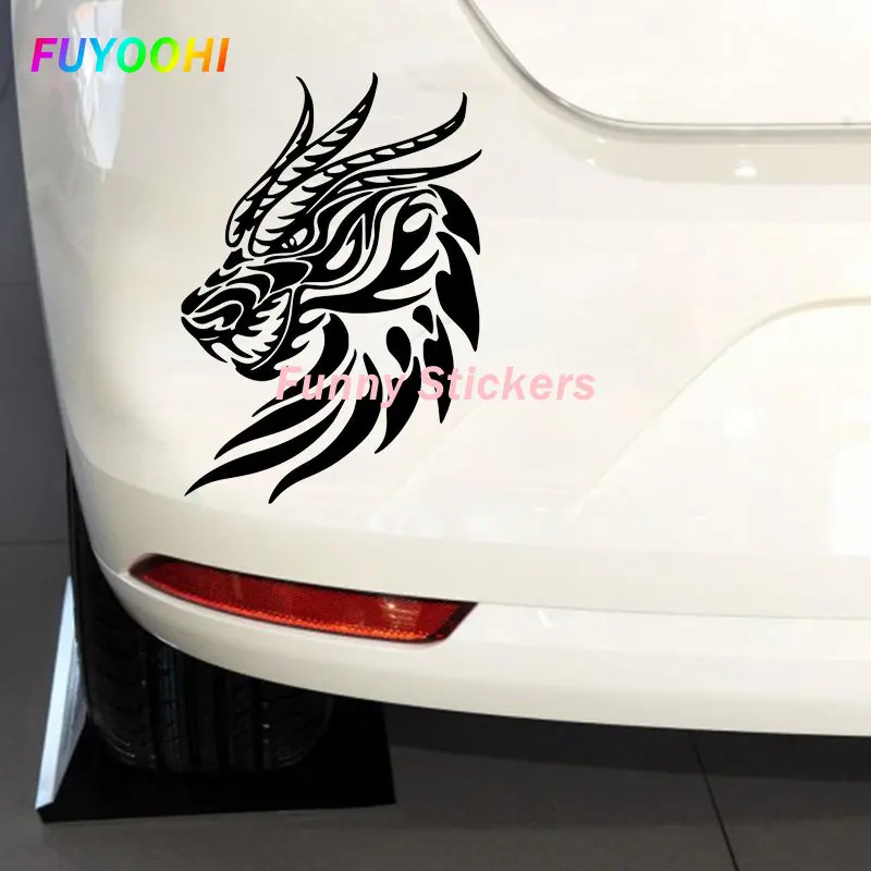 FUYOOHI Fashion Sticker Fun Dragon Head Mythical Graphics Vinyl Car Sticker Car Window Bumper Motorcycle Helmet Trunk Decals
FUYOOHI Fashion Sticker Fun Dragon Head Mythical Graphics Vinyl Car Sticker Car Window Bumper Motorcycle Helmet Trunk Decals