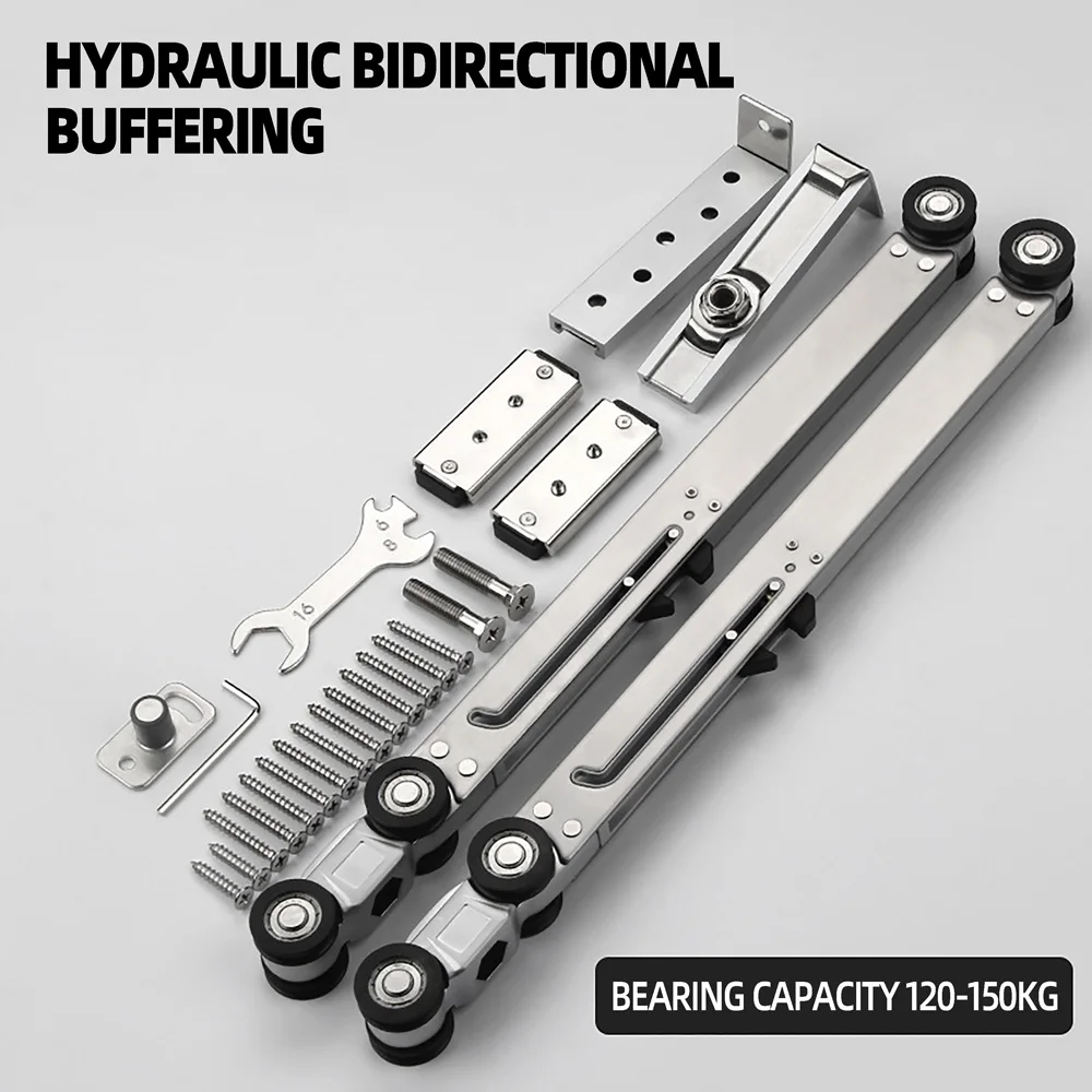 Sliding Door Bidirectional Buffer Pulley Sliding Door Track Hydraulic Pulley Heavy Mute Damping Sliding Door Pulley Slide Rail
Sliding Door Bidirectional Buffer Pulley Sliding Door Track Hydraulic Pulley Heavy Mute Damping Sliding Door Pulley Slide Rail