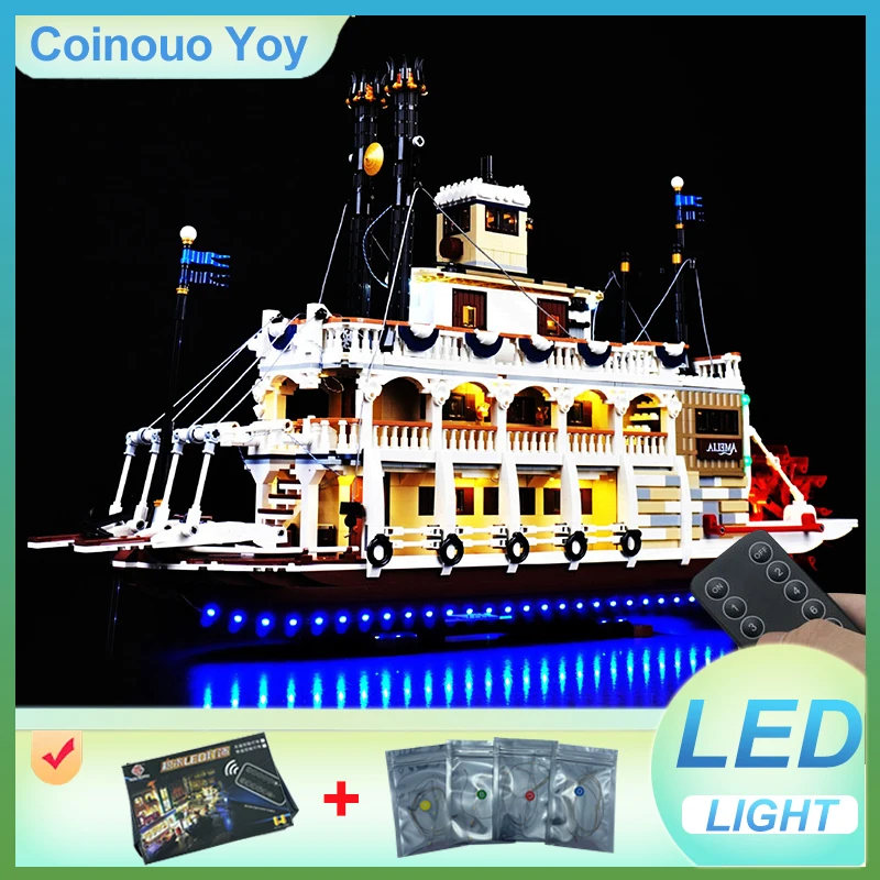 Комплект светодиодных фонарей «сделай сам» для LEGO 21356 River Steamboat (только светодиодный светильник, без модели блоков)
Комплект светодиодных фонарей «сделай сам» для LEGO 21356 River Steamboat (только светодиодный светильник, без модели блоков)