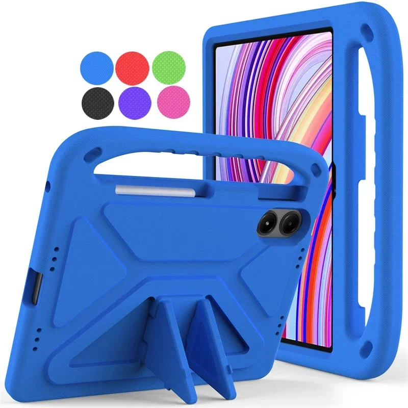 Чехол для планшета Xiaomi Poco Pad 12,1 дюйма, милый противоударный портативный чехол из ЭВА с подставкой для Funda Xiaomi Redmi Pad Pro 12,1
Чехол для планшета Xiaomi Poco Pad 12,1 дюйма, милый противоударный портативный чехол из ЭВА с подставкой для Funda Xiaomi Redmi Pad Pro 12,1