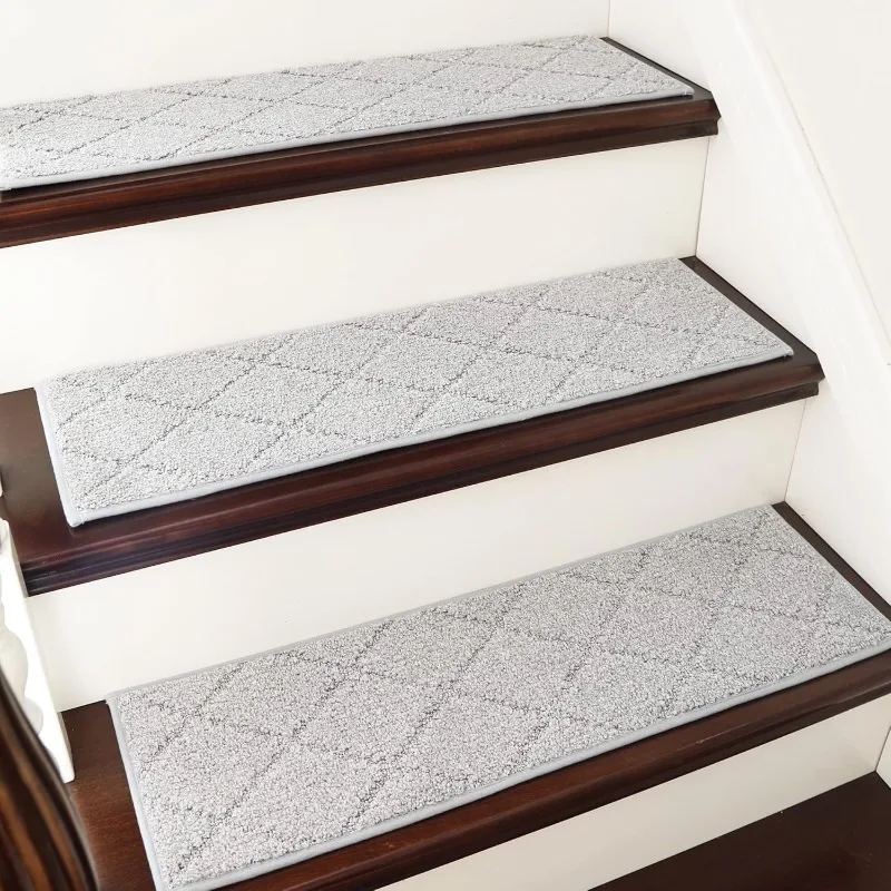 Edging Stair Treads Non-Slip Carpet Mat 28inX9in Indoor Stair Runners for Wooden Steps, Edging Stair Rugs for Kids and Dogs
Edging Stair Treads Non-Slip Carpet Mat 28inX9in Indoor Stair Runners for Wooden Steps, Edging Stair Rugs for Kids and Dogs
