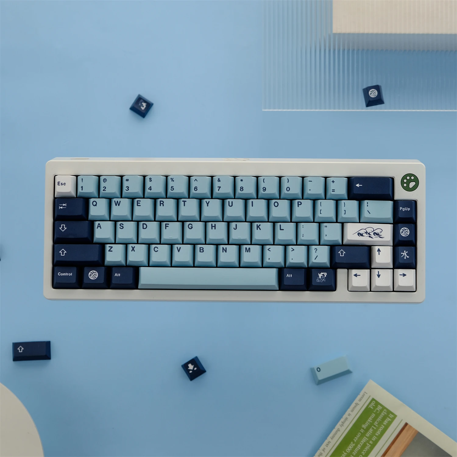 Набор 129 клавиш GMK Mizu, колпачки для клавиш с профилем Cherry, колпачки для клавиш PBT с сублимационной краской для Cherry MX Switch, механическая игровая клавиатура
Набор 129 клавиш GMK Mizu, колпачки для клавиш с профилем Cherry, колпачки для клавиш PBT с сублимационной краской для Cherry MX Switch, механическая игровая клавиатура