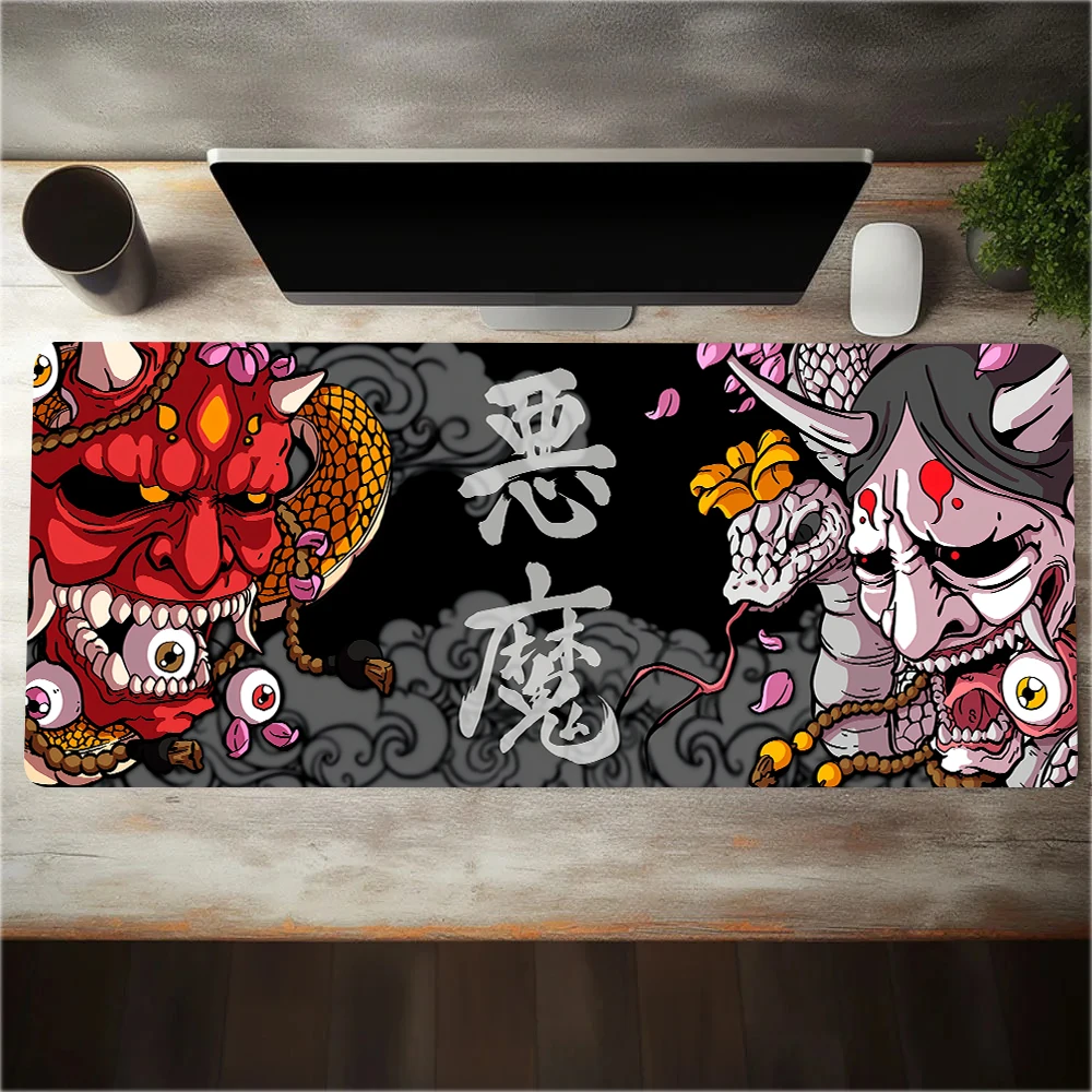 XXL mouse pad game devil black series game table pad computer game rubber non-slip large size anime mouse Japanese style pad
XXL mouse pad game devil black series game table pad computer game rubber non-slip large size anime mouse Japanese style pad