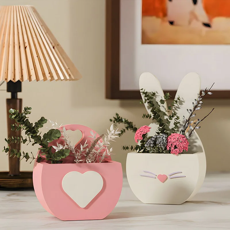 2pcs/set Rabbit Heart Flower Basket Silicone Mold Easter Birthday Party DIY Drip Glue Gypsum Flower Arrangement Box Home Decor
2pcs/set Rabbit Heart Flower Basket Silicone Mold Easter Birthday Party DIY Drip Glue Gypsum Flower Arrangement Box Home Decor