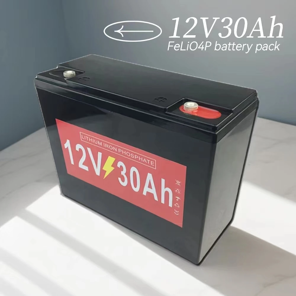 Lifepo4 12V 30Ah Rechargeable Battery Pack for Children's Toy Car, Solar Street Lights Andother Small Equipment Power Supply
Lifepo4 12V 30Ah Rechargeable Battery Pack for Children's Toy Car, Solar Street Lights Andother Small Equipment Power Supply