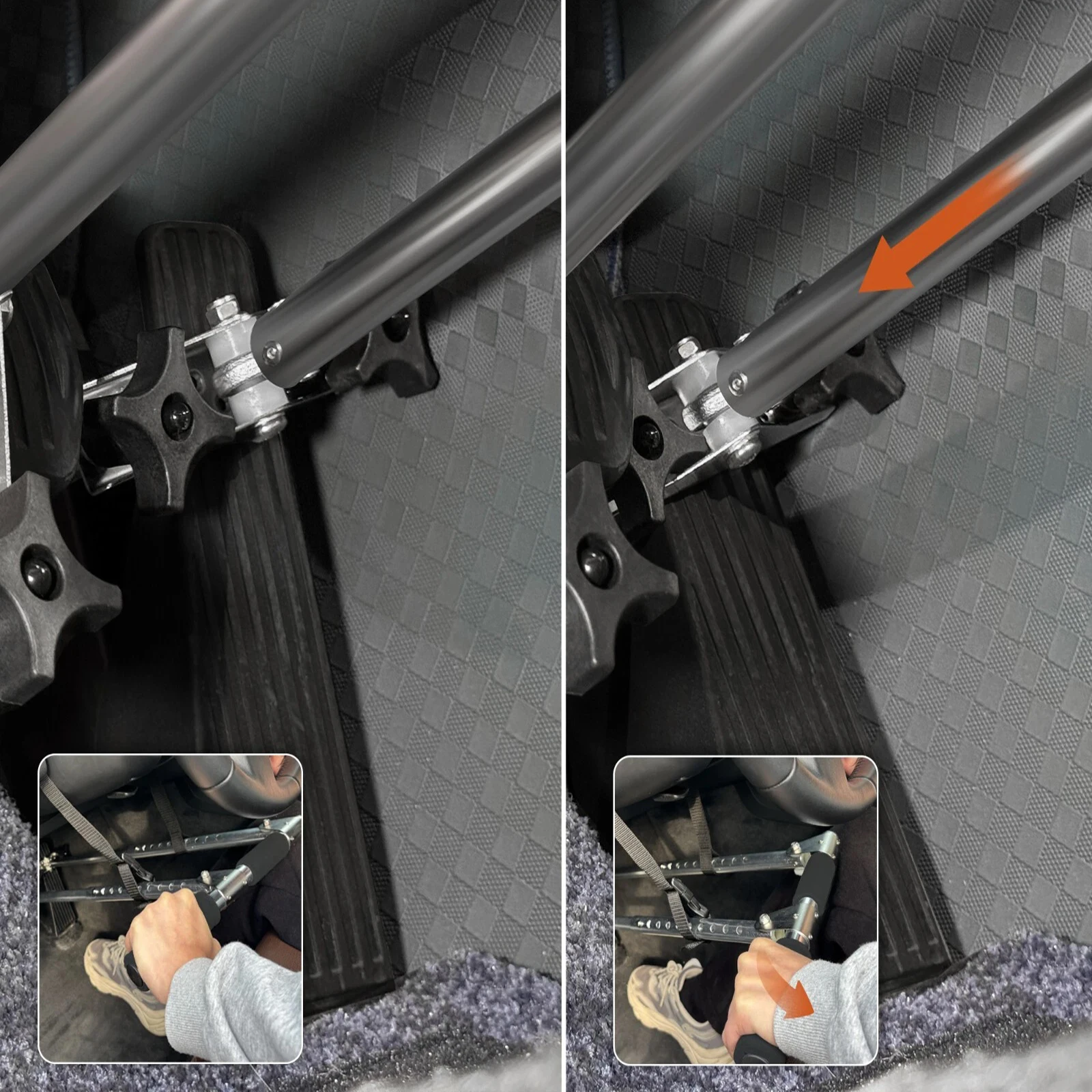 Handicapped Driving Aids Adjustable Length Handicap Driving Hand Control Car Pedal Assist Controls for Disabled Drivers
Handicapped Driving Aids Adjustable Length Handicap Driving Hand Control Car Pedal Assist Controls for Disabled Drivers