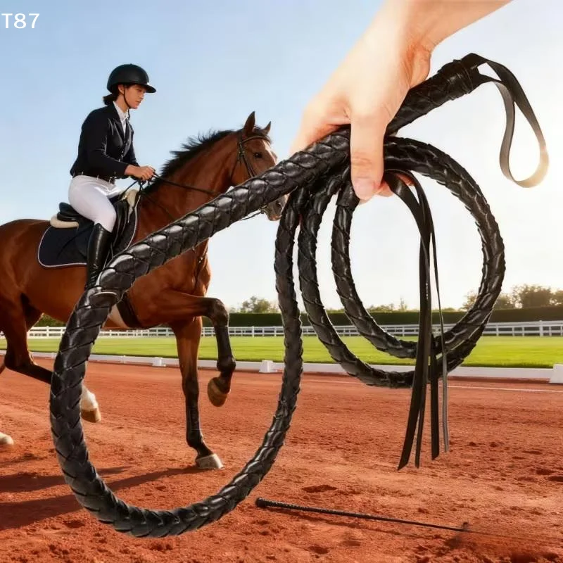 1pc Equestrian Western Cowboy Whip With An Ergonomic Handle And Long Handle Design, Suitable For Horse Riding Enthusiasts.
1pc Equestrian Western Cowboy Whip With An Ergonomic Handle And Long Handle Design, Suitable For Horse Riding Enthusiasts.