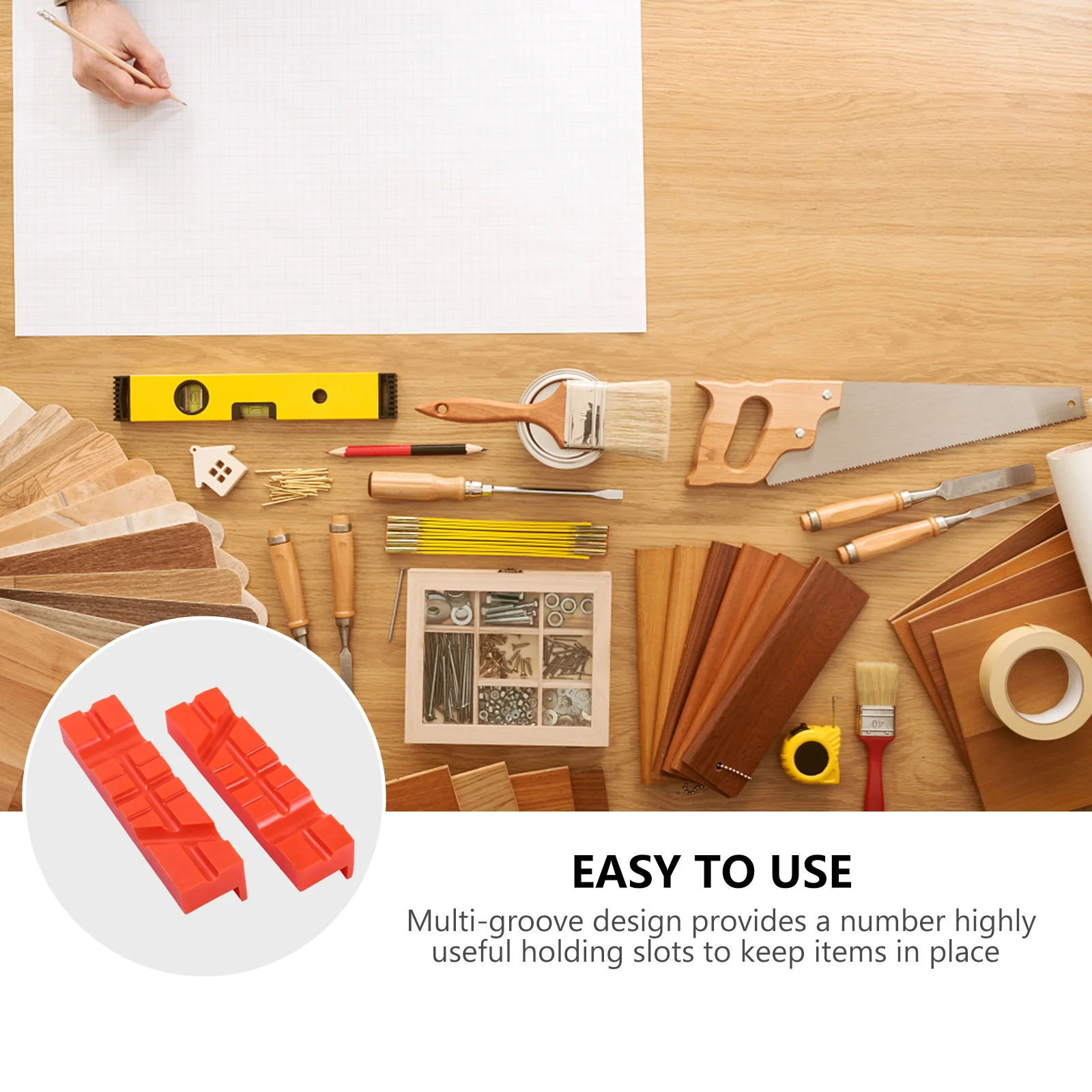 2pcs Magnetic Pads Bench Protector Strips Multi Groove Scratch Resistant Durable Protection Clamp 
2pcs Magnetic Pads Bench Protector Strips Multi Groove Scratch Resistant Durable Protection Clamp