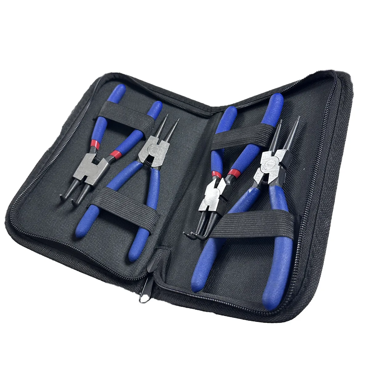 4 Piece 6" 150mm Circlip, Snap Ring Pliers, Internal External
4 Piece 6" 150mm Circlip, Snap Ring Pliers, Internal External