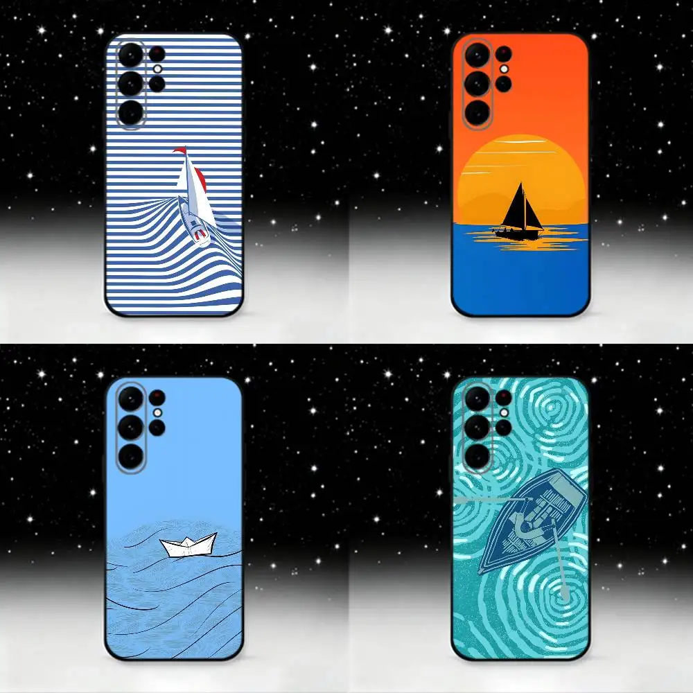 Sailing Boat Phone Case For Samsung S25,S24 Ultra,S20,S30 plus,S22 plus,S23,S30 Ultra 5G Silicone Black Shell
Sailing Boat Phone Case For Samsung S25,S24 Ultra,S20,S30 plus,S22 plus,S23,S30 Ultra 5G Silicone Black Shell
