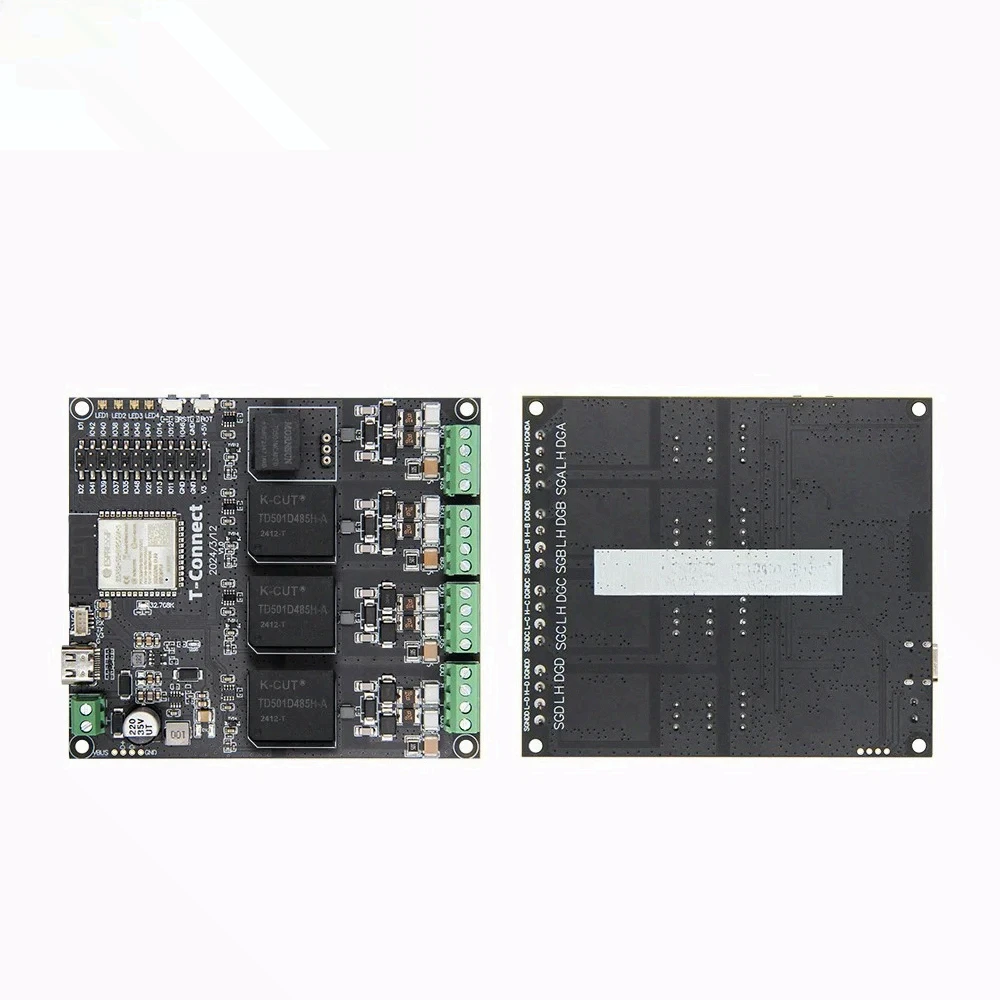 T-Connect ESP32-S3 Development Board, 2.4GHz WiFi Bluetooth 5 with RS485 CAN Interface for IoT Data Transmission
T-Connect ESP32-S3 Development Board, 2.4GHz WiFi Bluetooth 5 with RS485 CAN Interface for IoT Data Transmission