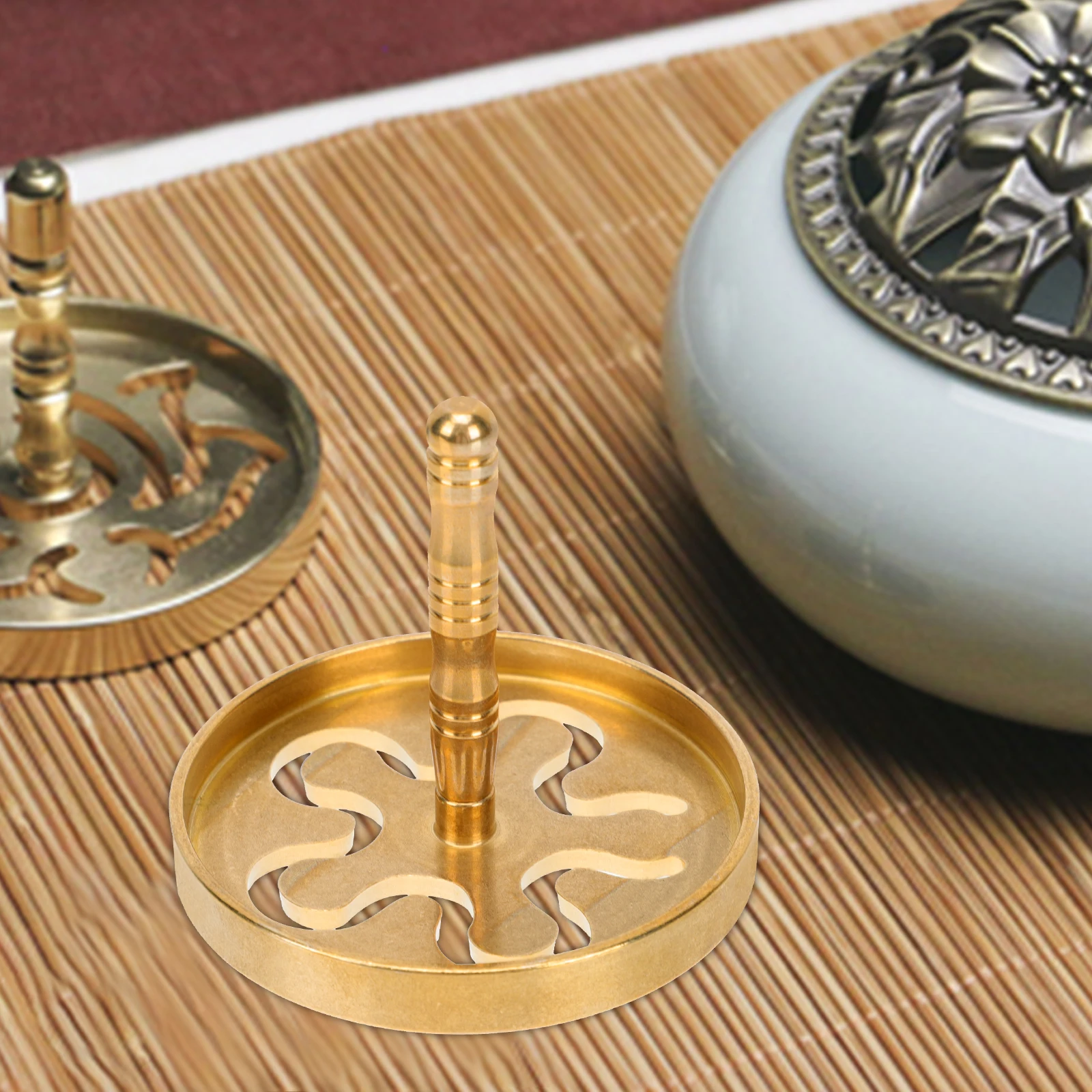 Retro Copper Incense Mold High Quality Xiangtuo Seal Tool Removable Design Easy Clean Household Supply Perfect Home Office
Retro Copper Incense Mold High Quality Xiangtuo Seal Tool Removable Design Easy Clean Household Supply Perfect Home Office