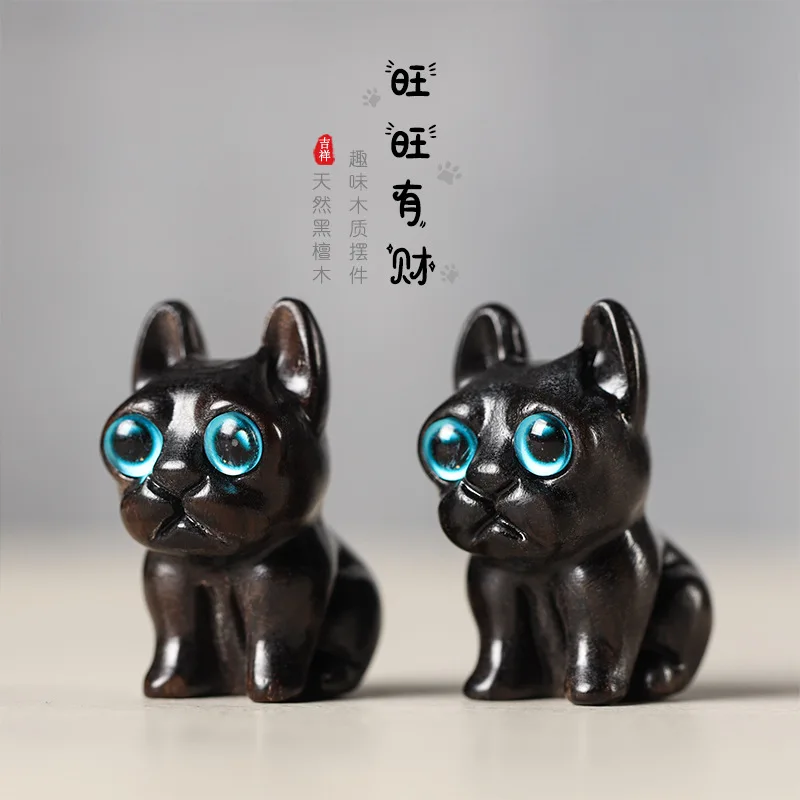 2PCS Wooden Carved Blue Eyed Big Eyed Zodiac Dog Cute And Fun Desktop Decoration Creative Birthday Gift Customized
2PCS Wooden Carved Blue Eyed Big Eyed Zodiac Dog Cute And Fun Desktop Decoration Creative Birthday Gift Customized