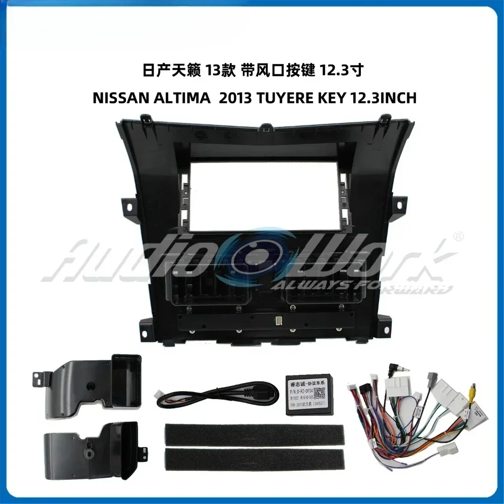 12.3 inch 2Din Car Audio Frame GPS Navigation Fascia Panel Car DVD Plastic Frame Fascia For 2013 NISSAN ALTIMA TUYERE KEY
12.3 inch 2Din Car Audio Frame GPS Navigation Fascia Panel Car DVD Plastic Frame Fascia For 2013 NISSAN ALTIMA TUYERE KEY