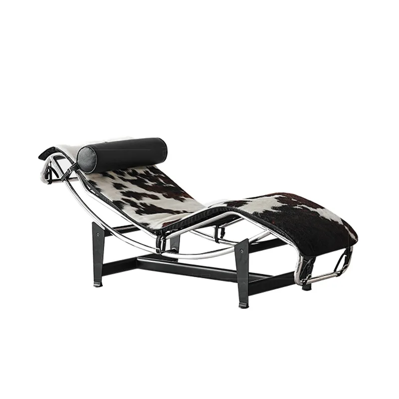 Reclining chair designer classic replica leather casual chair balcony lunch break office couch
Reclining chair designer classic replica leather casual chair balcony lunch break office couch