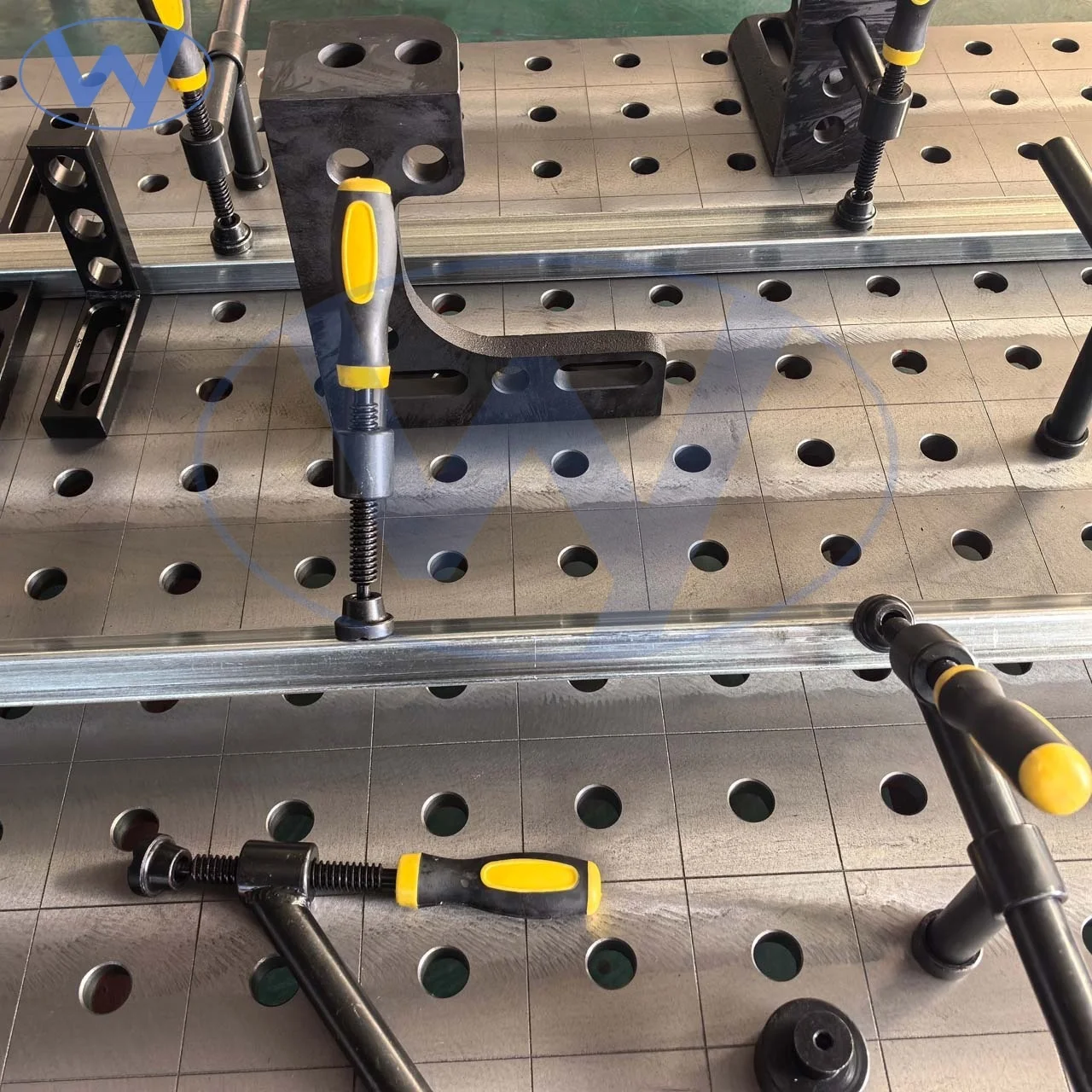 D16 Heavy 3D Modular Welding Table Multifunctional for Workshop Welding Assembly and Metal Manufacturing
D16 Heavy 3D Modular Welding Table Multifunctional for Workshop Welding Assembly and Metal Manufacturing