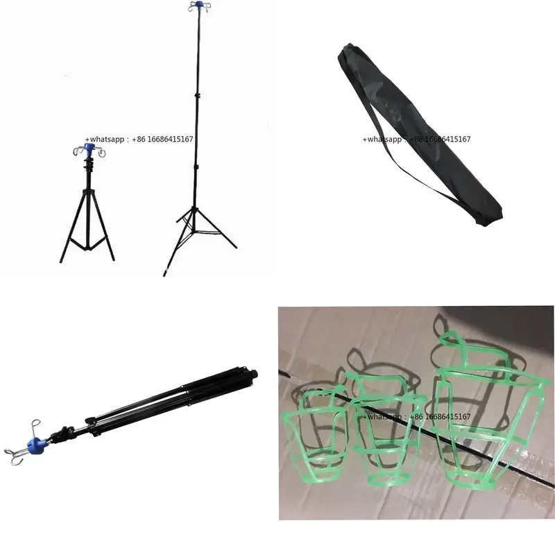 Portable Telescopic Tripod IV Pole Stand Adjustable Stand Convenient And Durable Drip Stand
Portable Telescopic Tripod IV Pole Stand Adjustable Stand Convenient And Durable Drip Stand