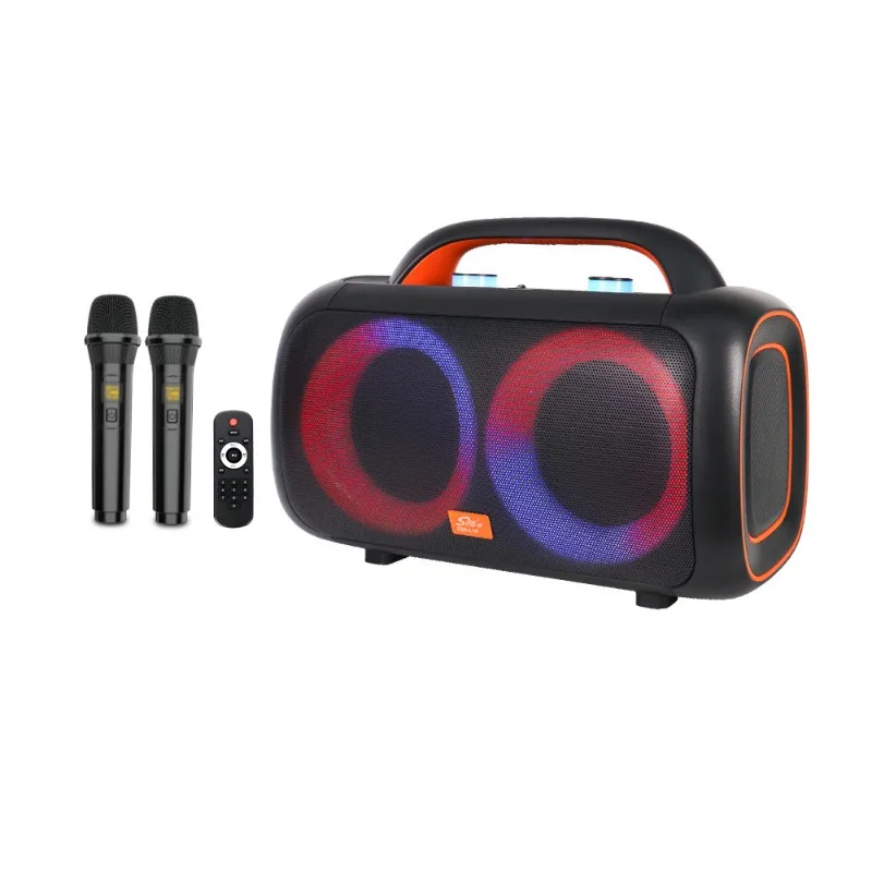 SING-E ZQS-L19 outdoor portable Bluetooth speaker 40W subwoofer speaker with 2 microphones,hifi sound system,radio fm
SING-E ZQS-L19 outdoor portable Bluetooth speaker 40W subwoofer speaker with 2 microphones,hifi sound system,radio fm
