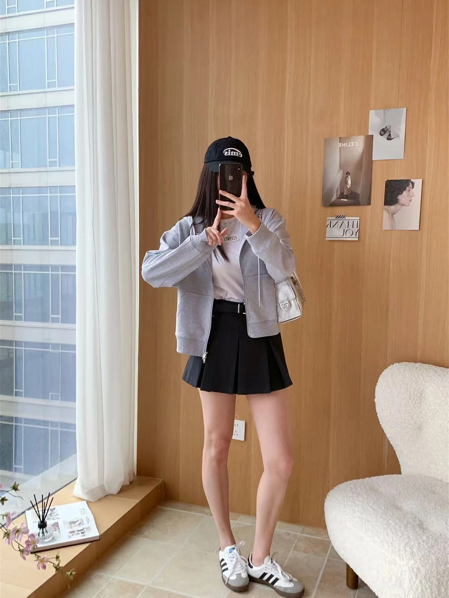 Женская модная толстовка-худи Slimming ort Hoodie Sweatirt Miu Sle Magic Tailoring с длинным рукавом, на молнии, весна 2026
Женская модная толстовка-худи Slimming ort Hoodie Sweatirt Miu Sle Magic Tailoring с длинным рукавом, на молнии, весна 2026