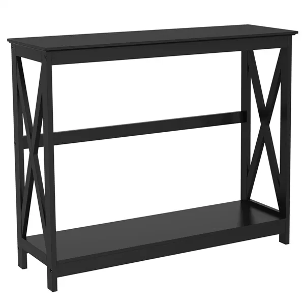Console Table 2 Tier Behind Accent Sofa Table for Living Room Entryway
Console Table 2 Tier Behind Accent Sofa Table for Living Room Entryway