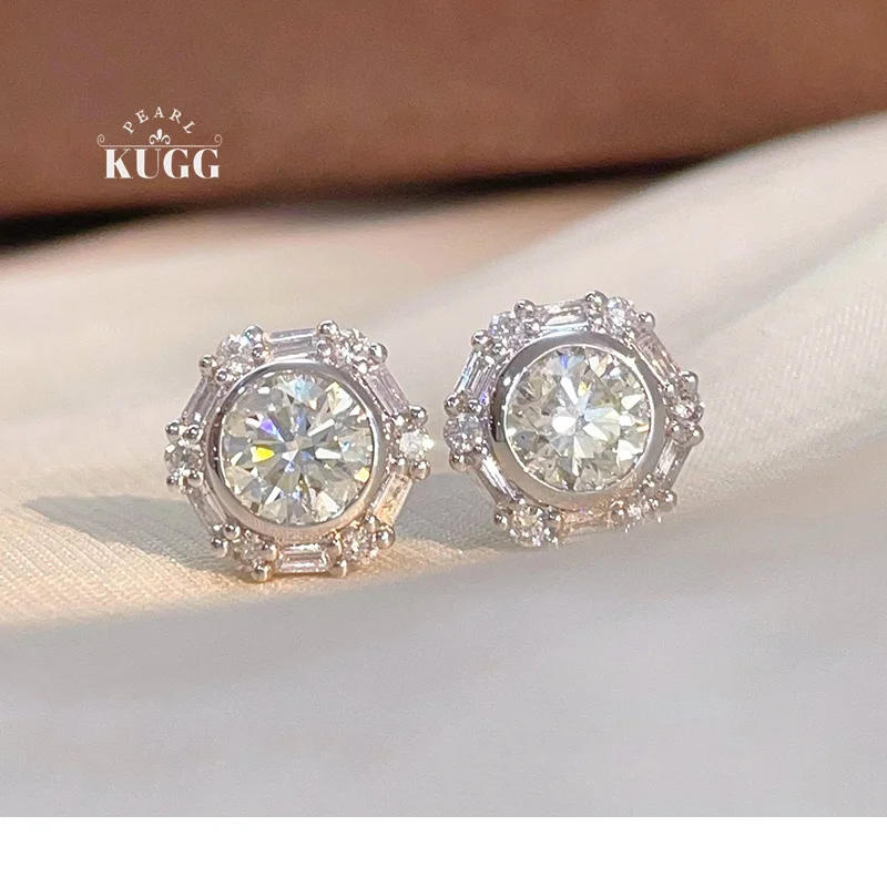 KUGG серьги из 100% белого золота 18 карат, роскошный блестящий дизайн, серьги-гвоздики с настоящими натуральными бриллиантами для женщин, ювелирные изделия для вечеринок
KUGG серьги из 100% белого золота 18 карат, роскошный блестящий дизайн, серьги-гвоздики с настоящими натуральными бриллиантами для женщин, ювелирные изделия для вечеринок
