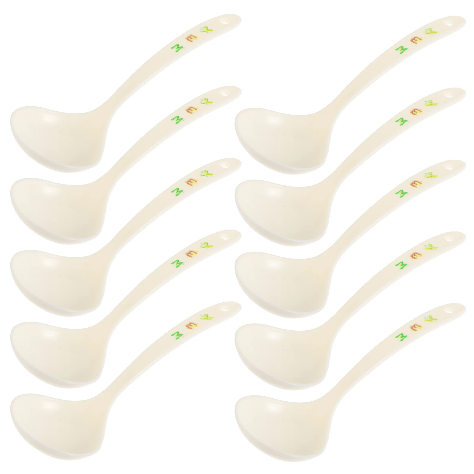 10 Pcs Chinese Rice Spoon Home Porridge Dessert Long Handle Spoons Style Soup Dinner White Simple Food Serving Travel
10 Pcs Chinese Rice Spoon Home Porridge Dessert Long Handle Spoons Style Soup Dinner White Simple Food Serving Travel