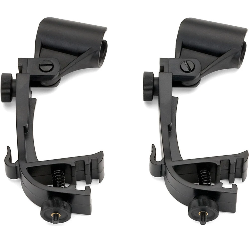2Pcs Microphone Clip Durable Metal AntiShock Adjustable Height Inclination Holder for H Microphone Holder held Mic
2Pcs Microphone Clip Durable Metal AntiShock Adjustable Height Inclination Holder for H Microphone Holder held Mic
