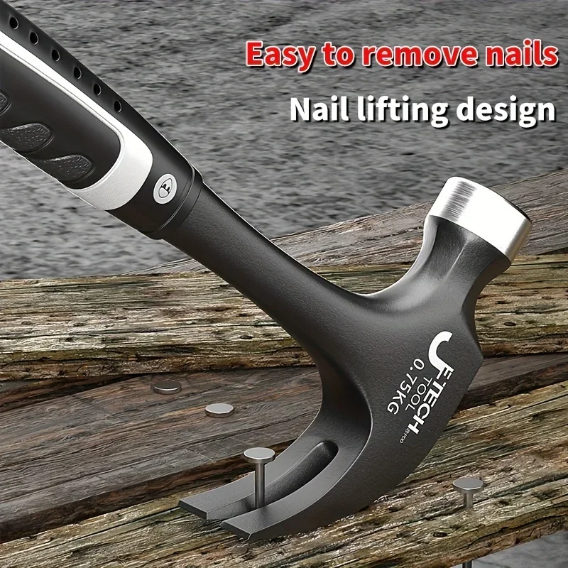 1pc Integrated Claw Hammer, Professional Woodworking Joinery Home Carpentry Hand Hammer, Nail Hammer, Non-Slip Multifunctional H
1pc Integrated Claw Hammer, Professional Woodworking Joinery Home Carpentry Hand Hammer, Nail Hammer, Non-Slip Multifunctional H
