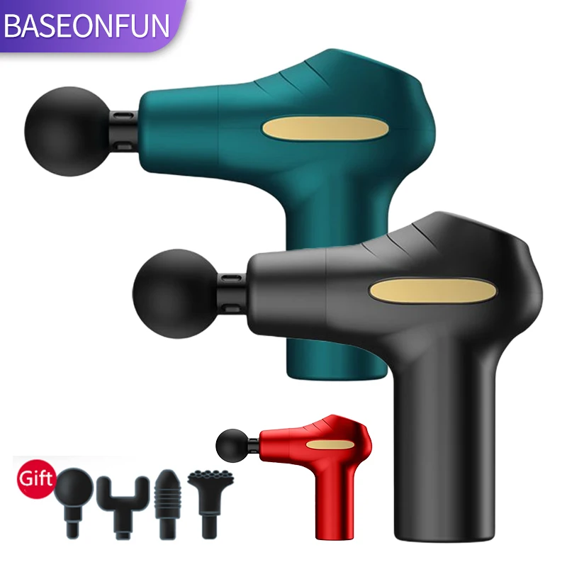 BASEONFUN Portable Massage Gun LCD Display Percussion Massager For Neck Body Deep Tissue Muscle Relaxation Pain Relief Fitness
BASEONFUN Portable Massage Gun LCD Display Percussion Massager For Neck Body Deep Tissue Muscle Relaxation Pain Relief Fitness