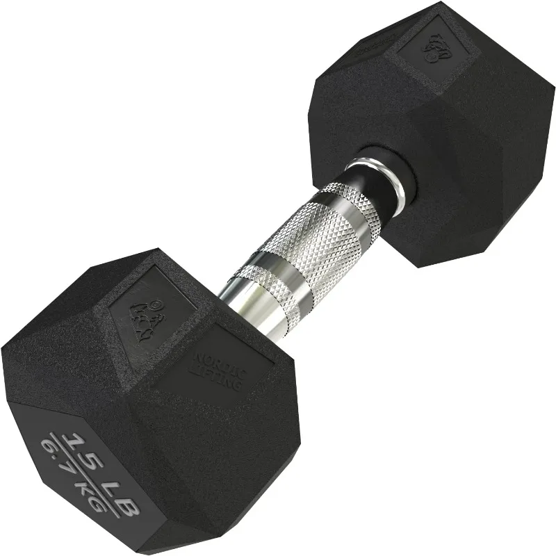 Training - 5 Lb to 70 Lb Rubber Encased Cast Iron for Gym and Home Workout by Nordic Lifting
Training - 5 Lb to 70 Lb Rubber Encased Cast Iron for Gym and Home Workout by Nordic Lifting