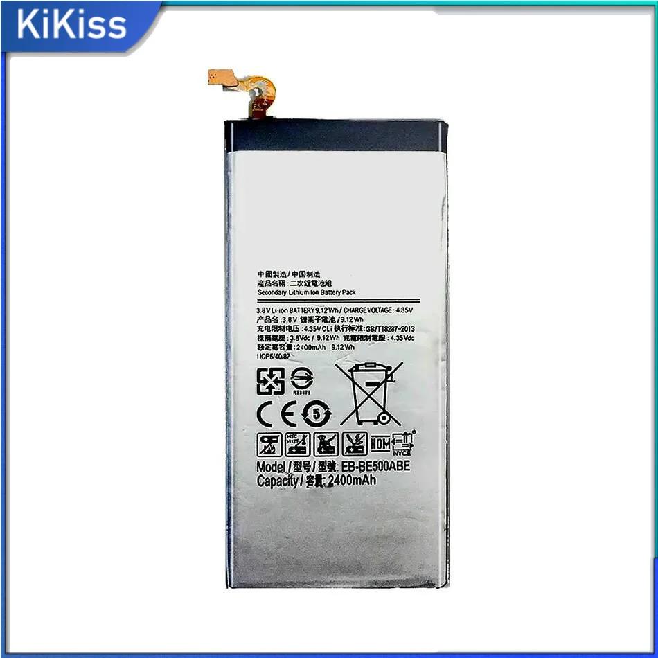 Для Samsung Galaxy E5 E500 E500H E500F SM-E500 EB-BE500ABE Хорошая низкотемпературная стабильная батарея для мобильного телефона 2300 мАч
Для Samsung Galaxy E5 E500 E500H E500F SM-E500 EB-BE500ABE Хорошая низкотемпературная стабильная батарея для мобильного телефона 2300 мАч