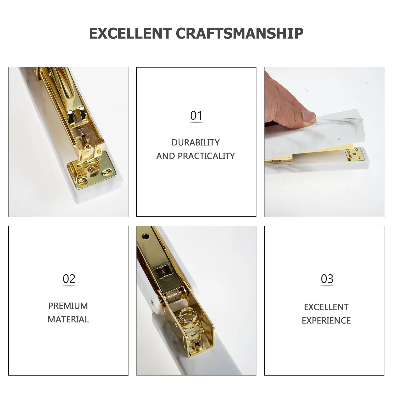 Gold Stapler Professional Desk Accessory Heavy Duty Office Supply Portable Storage Travel Use Multi Function
Gold Stapler Professional Desk Accessory Heavy Duty Office Supply Portable Storage Travel Use Multi Function