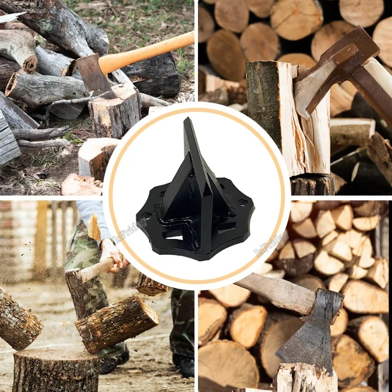 Ручной инструмент для раскалывания древесины для больших и маленьких дров, портативный инструмент из углеродистой стали, измельчитель, аксессуары для резки древесины
Ручной инструмент для раскалывания древесины для больших и маленьких дров, портативный инструмент из углеродистой стали, измельчитель, аксессуары для резки древесины