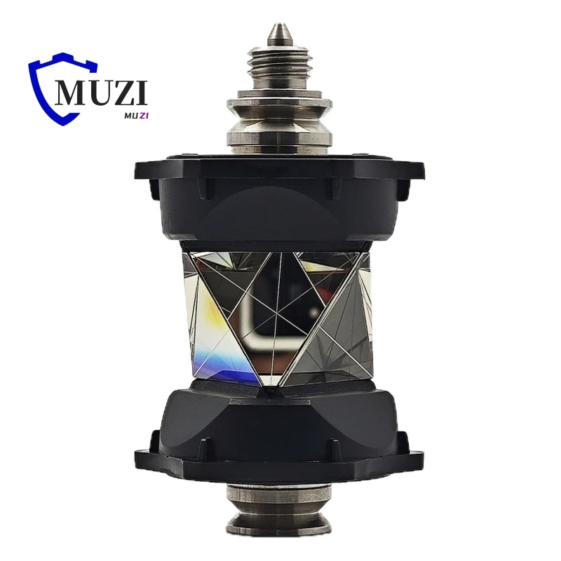 Sliver 360 Degree Prism ATP1 Reflective Prism for Trimble for Topcon Total Station Surveying Reflector Prism with 5/8"x11 Thread
Sliver 360 Degree Prism ATP1 Reflective Prism for Trimble for Topcon Total Station Surveying Reflector Prism with 5/8"x11 Thread