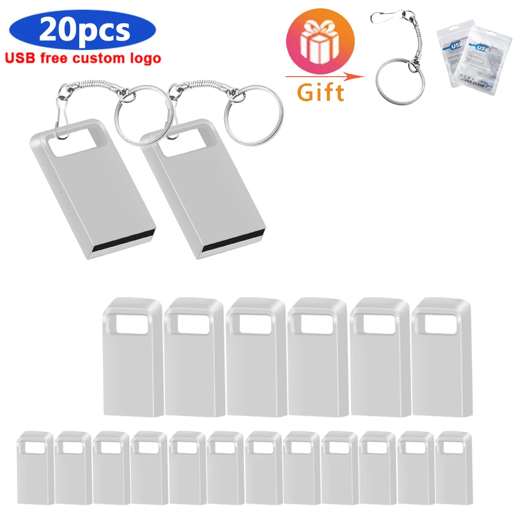 20PCS LOT Super Mini USB Flash Drive 64GB High Speed Pen Drive 32GB Creative Business Gift Memory Stick 16GB Waterproof Pendrive
20PCS LOT Super Mini USB Flash Drive 64GB High Speed Pen Drive 32GB Creative Business Gift Memory Stick 16GB Waterproof Pendrive