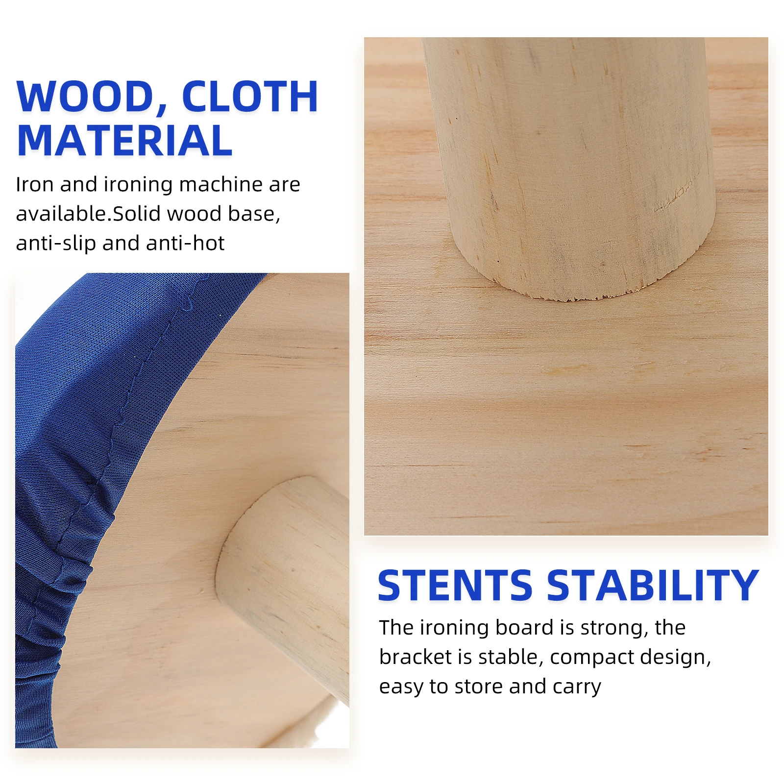 Chest Stool Sleeve Board Dry Cleaning Compact Foldable Non Slip Base Wood Household Ironing Aids Tool Padded Round Ironing Table
Chest Stool Sleeve Board Dry Cleaning Compact Foldable Non Slip Base Wood Household Ironing Aids Tool Padded Round Ironing Table