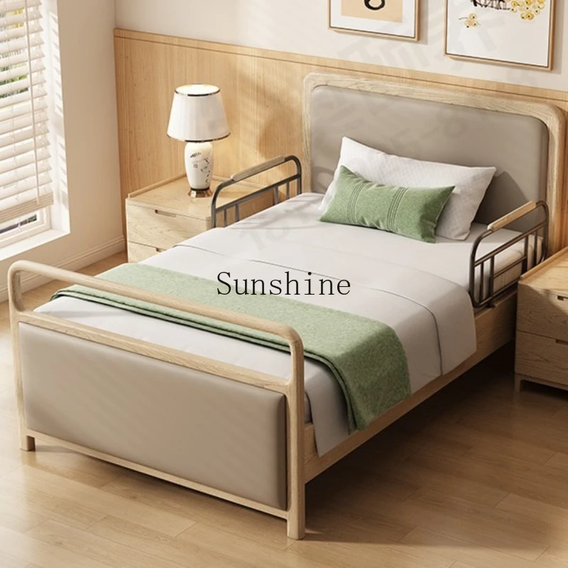 Solid wood single bed household with guardrail handrail multi-functional nursing home self-care furniture medical care
Solid wood single bed household with guardrail handrail multi-functional nursing home self-care furniture medical care