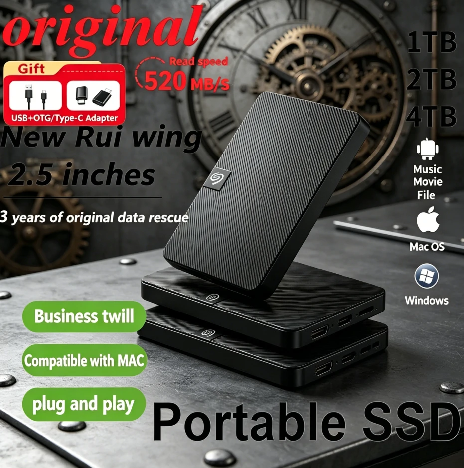 For Seagate Expansion Series 2.5 Inch External HDD USB3.0 High Speed High Capacity Portable Hard Drive for Laptop PC Mac Desktop
For Seagate Expansion Series 2.5 Inch External HDD USB3.0 High Speed High Capacity Portable Hard Drive for Laptop PC Mac Desktop
